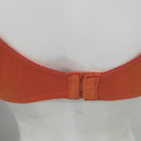 Victorias Secret Body by Victoria Shaping Demi Bra Size 38B Underwire Orange BBV - Picture 7 of 8
